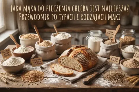 Różne rodzaje chleba i mąki: pszenna jasna, pszenna razowa, żytnia. Przewodnik po typach mąki do wypieku idealnego chleba.