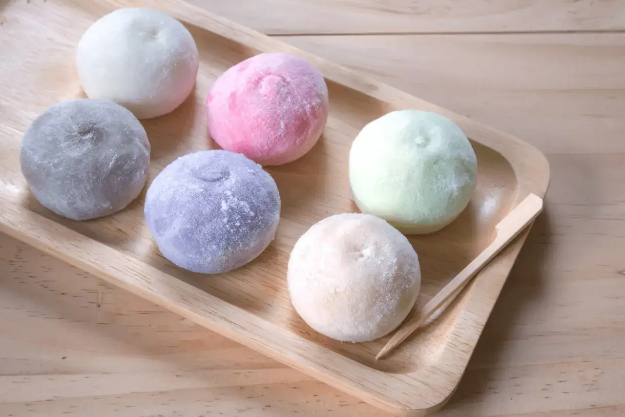 r&oacute;żne rodzaje mochi