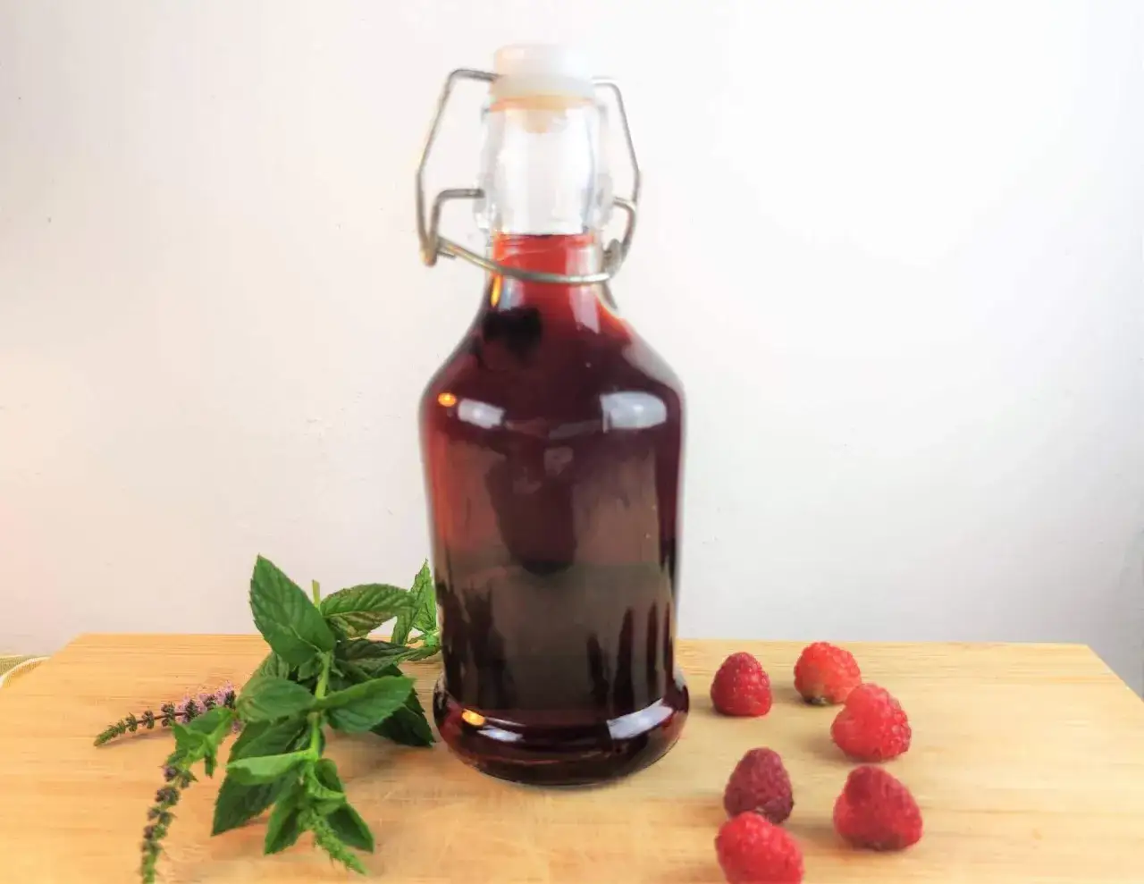 domowy syrop malinowy gotowany